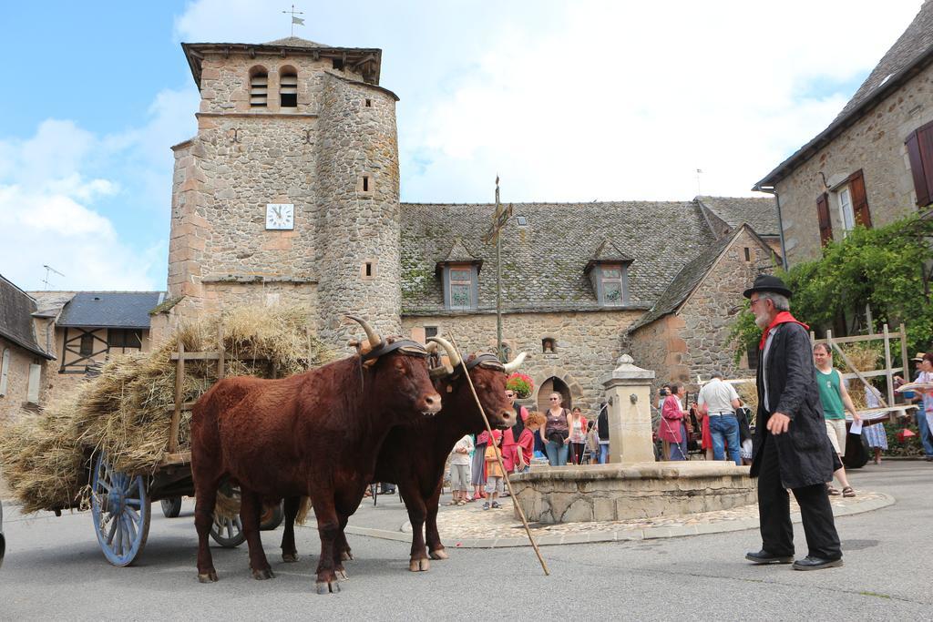 Chambres D'Hotes Du Presbytere La Bastide-l'Eveque Bagian luar foto